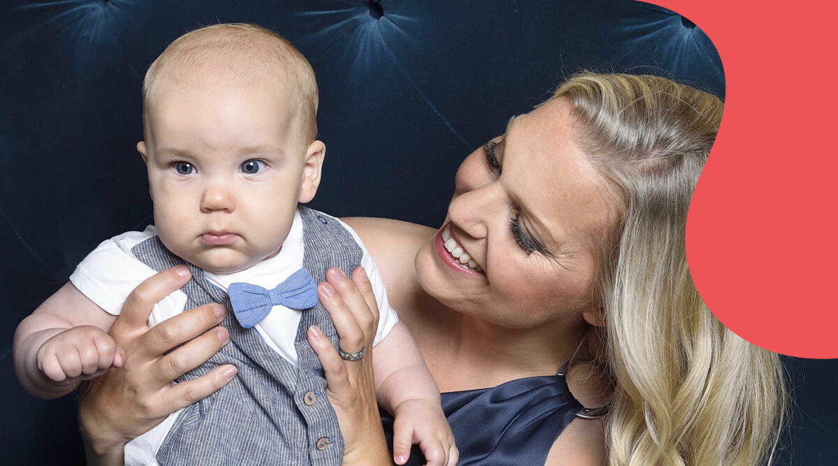 Beviset på att Carina Bergfeldts son är halvdansk