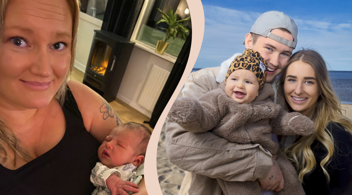 Småbarnsmamman Karin är bara 38 år – och redan farmor