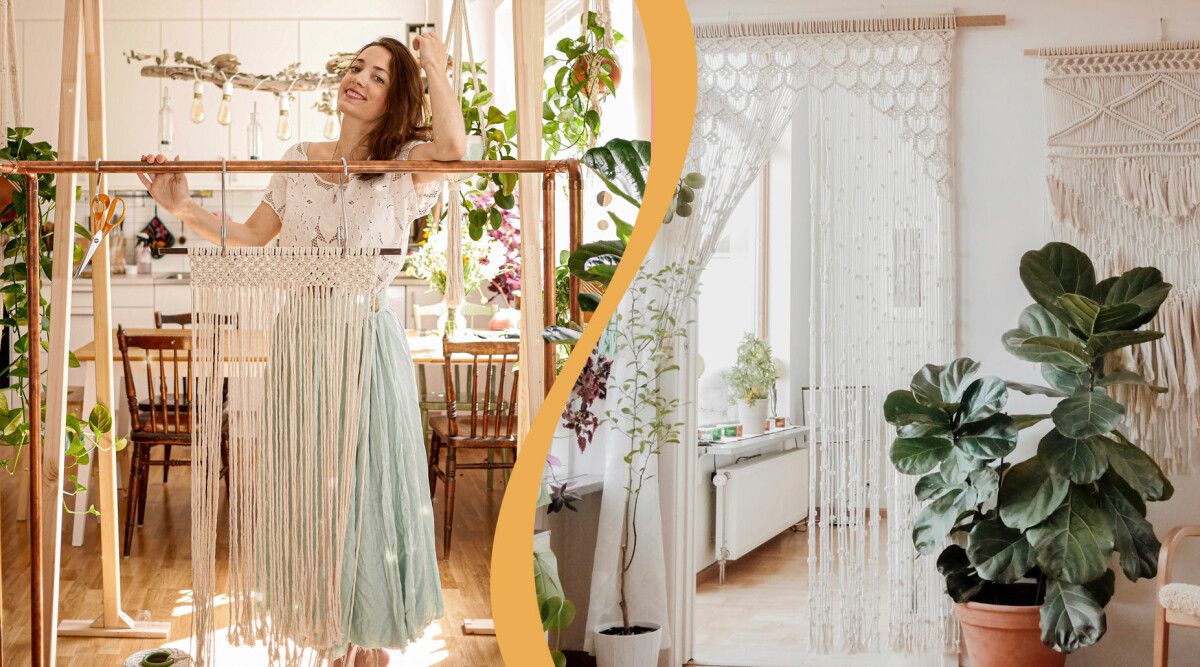 Fannys stora passion är makramé: “Jag blir galen om jag inte får vara kreativ”