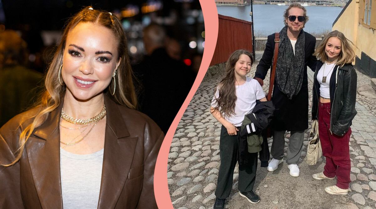 Anna Sahlenes barn går i mammas fotspår – här är Lily och Orlando i dag