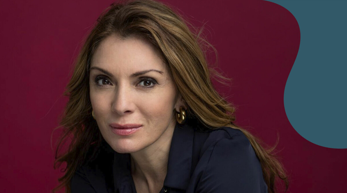 Alexandra Pascalidou om pappor i ny bok: ”Jag var den som fick mest stryk hemma”