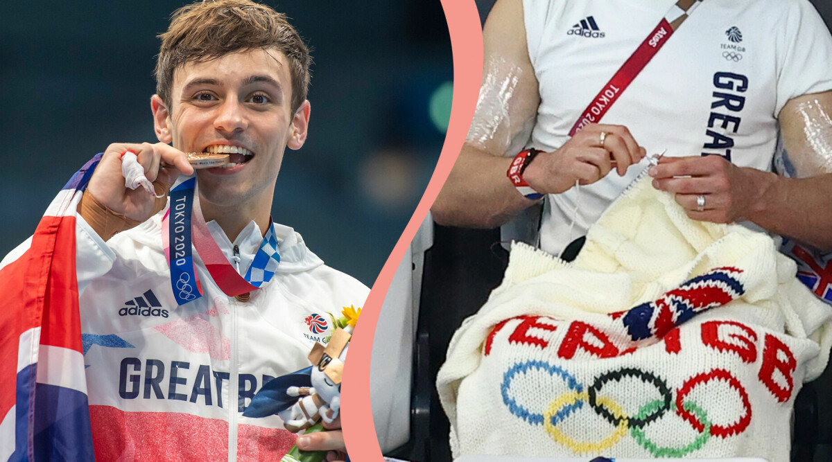 OS-stjärnan Tom Daley: Stickningen räddade min mentala hälsa