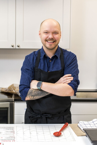 Fredrik Nylén. Foto: Christina Uhlin Fredrik Nylén driver bloggen Fredriks fika hos allas.se.