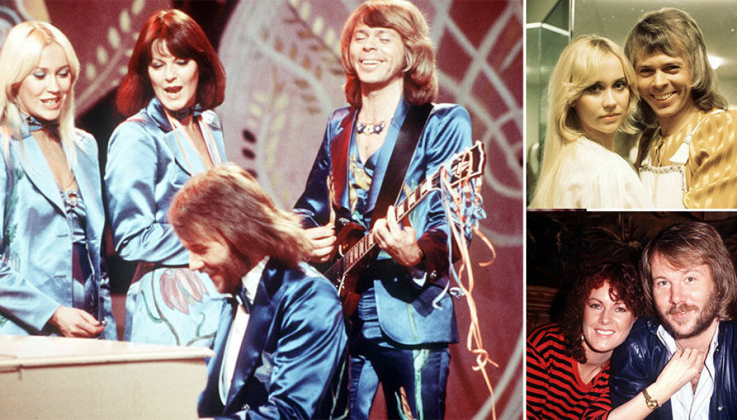 Hela ABBA-gänget när det begav sig på 70- och 80-talen.