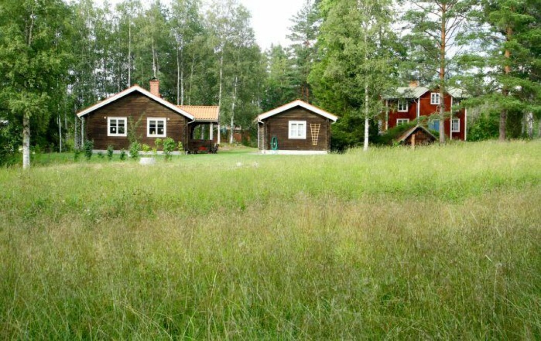 Familjen Westlings hus i Acktjära.
