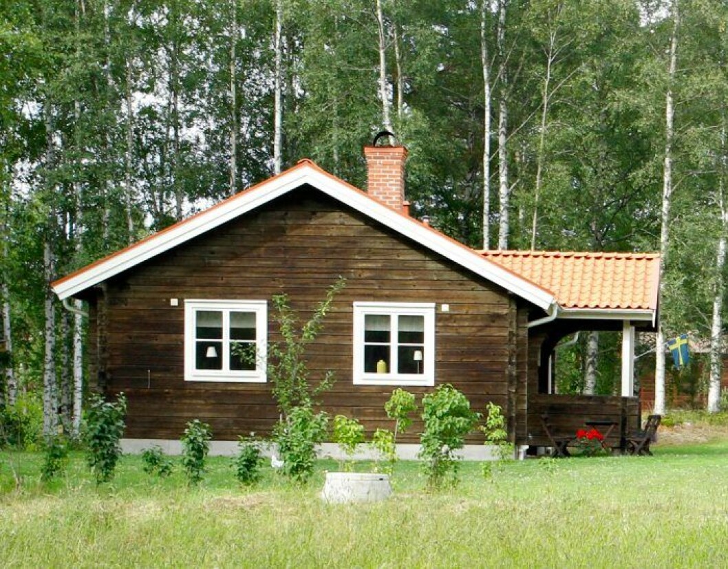 Familjen Westlings hus i Acktjära.