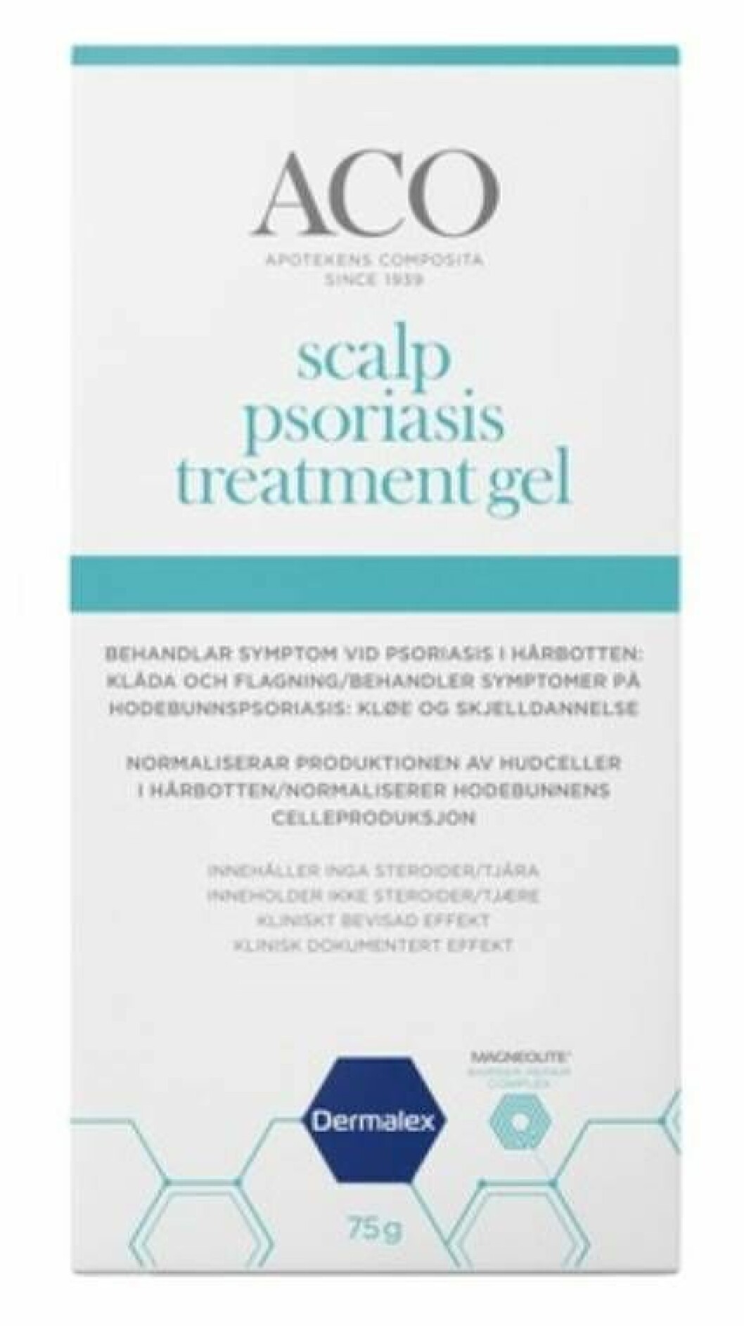 Schampo från ACO, mot psoriasis.