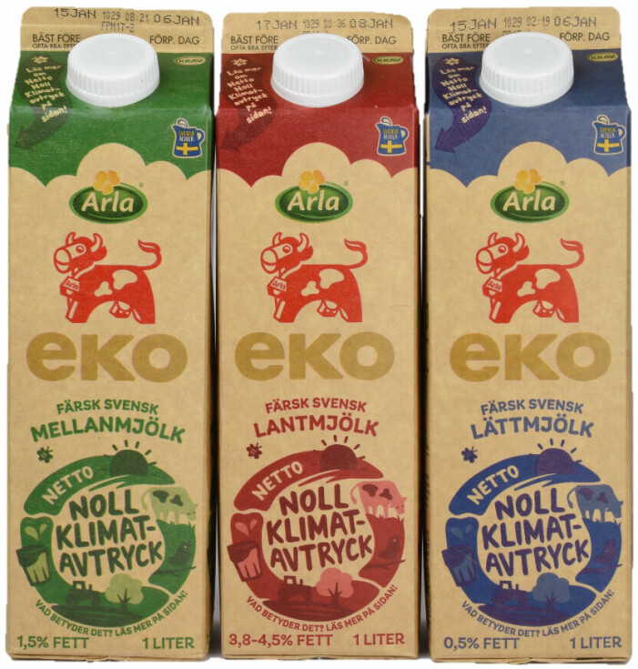 Arla ekologisk mjölk, Årets matbluff 2021