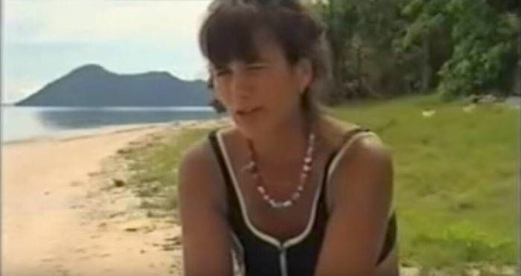 Alexandra Zazzi. Bild: SVT Alexandra Zazzi, 51, från Stockholm blev den första kvinna att vinna "Expedition Robinson".