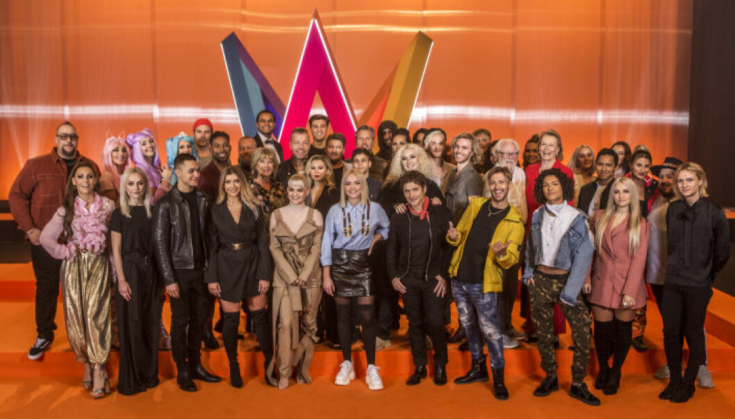 Artister i Melodifestivalen 2019