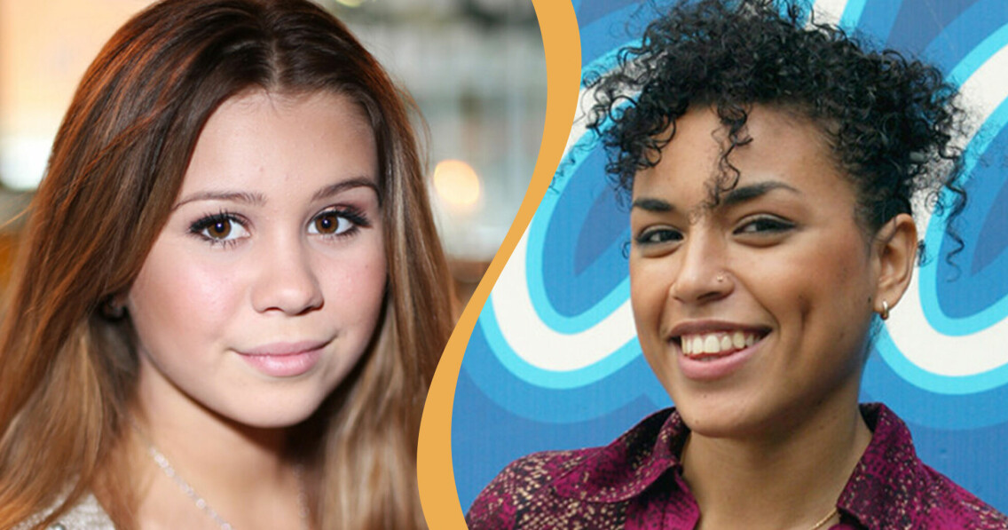 Till vänster: Lisa Ajax när hon medverkade i Idol. Till höger: Loreen när hon medverkade i Idol.