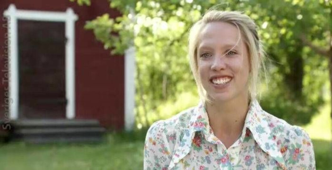 Tori Allen i <em>Allt för Sverige</em>. Foto: SVT Tori Allen i Allt för Sverige
