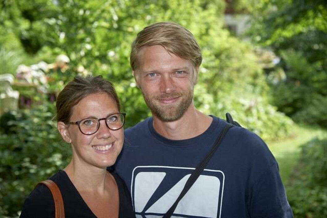 Amanda och David Smering