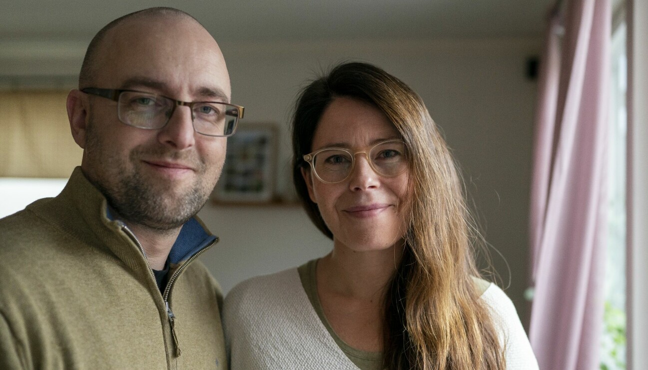 Anette och Per Strömquist bor i Skellefteå, de träffades i 20-årsåldern när de båda pluggade turism.