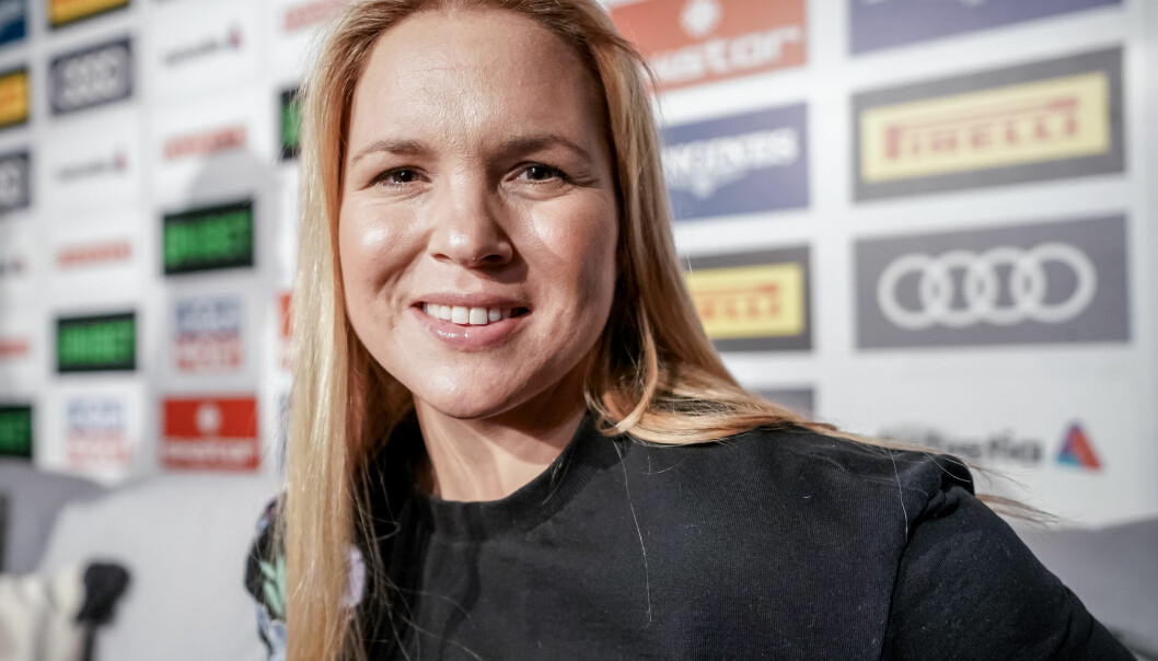 Porträttbild på Anja Pärson.