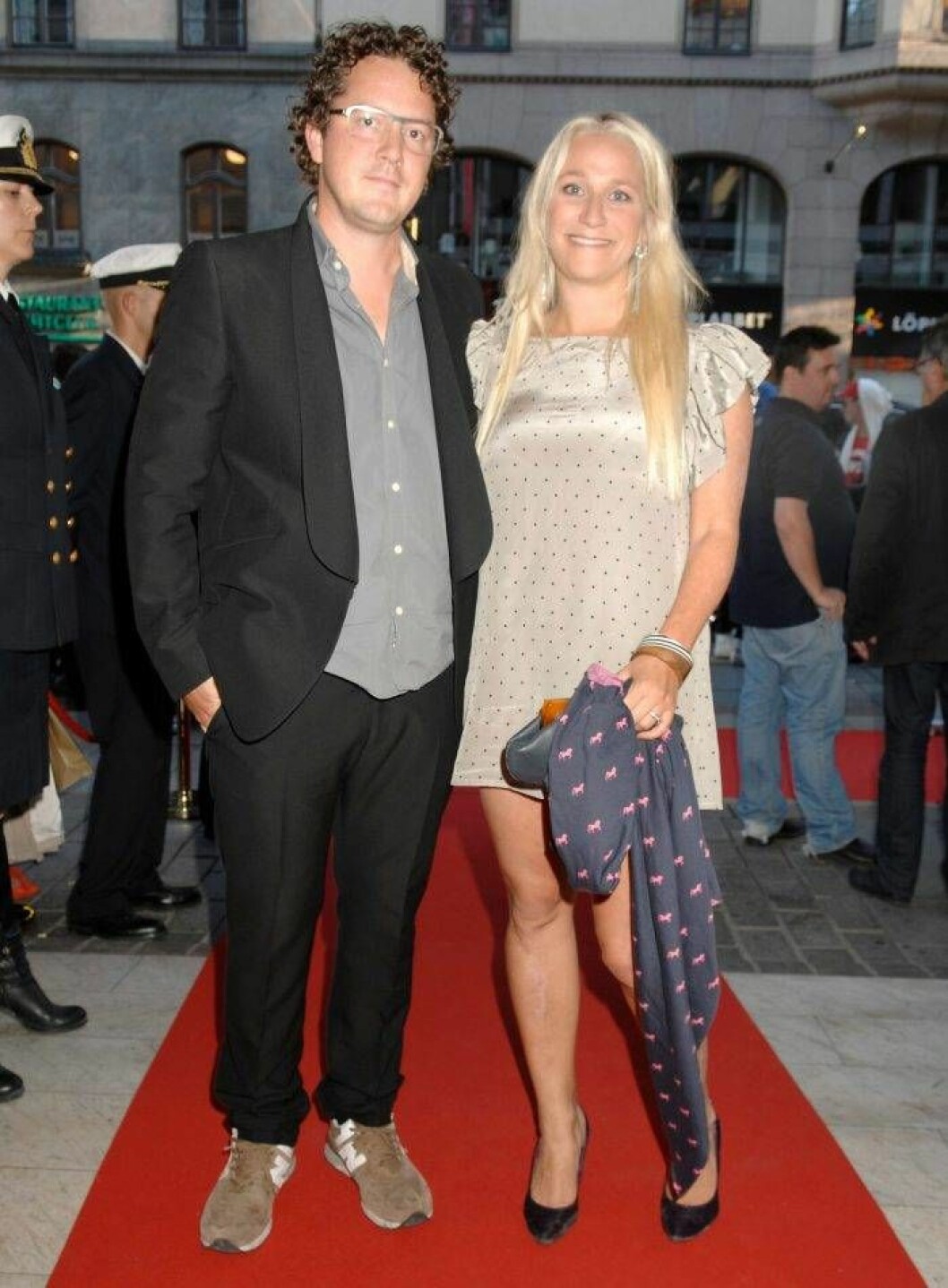 Ann Söderlund med före detta sambon Nanok Bie 2012. Foto: Cecilia Österberg/TT Ann Söderlund och Nanok Bie på premiären av filmen "Hamilton 2: Men inte om det gäller din dotter" i Stockholm 2012