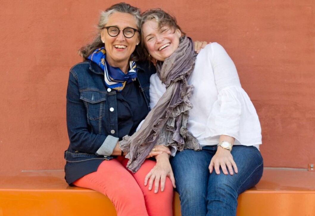 Anna Palmstierna och Marinka Kruljac. Anna och Marinka är kollegor och vänner.