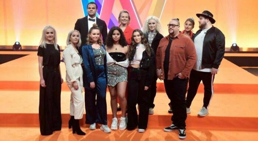 Anna Bergendahl tävlar i första deltävlingen i <em>Melodifestivalen.</em> Anna Bergendahl tävlar i första deltävlingen i Melodifestivalen.