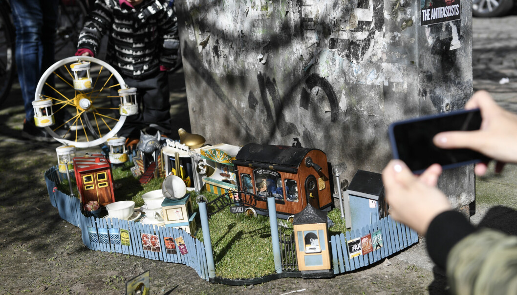 Anonymouse tivoli Tjoffsan i Malmö.