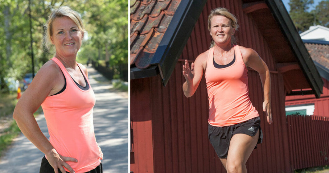 Annica ändrade sin livsstil.