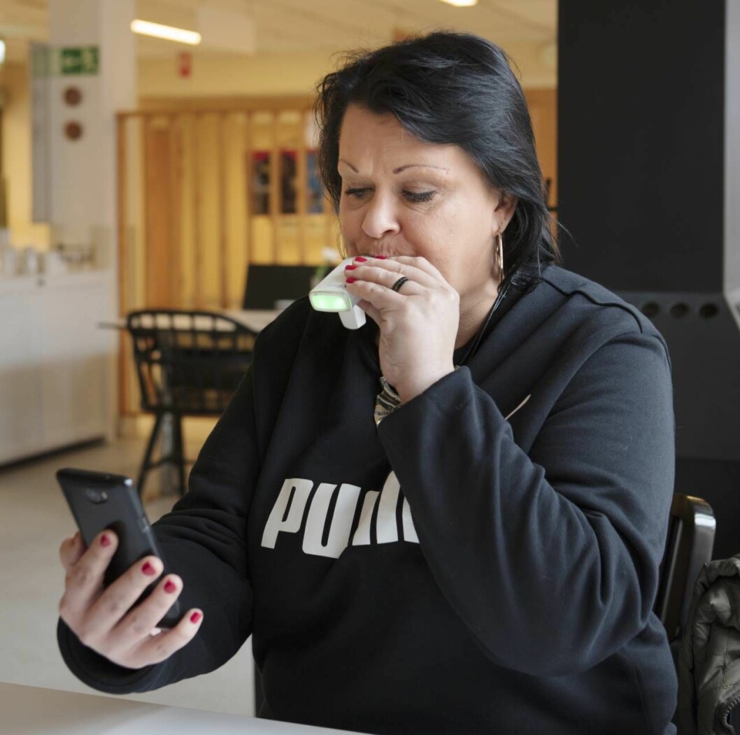 Mariana blåser i mätaren 