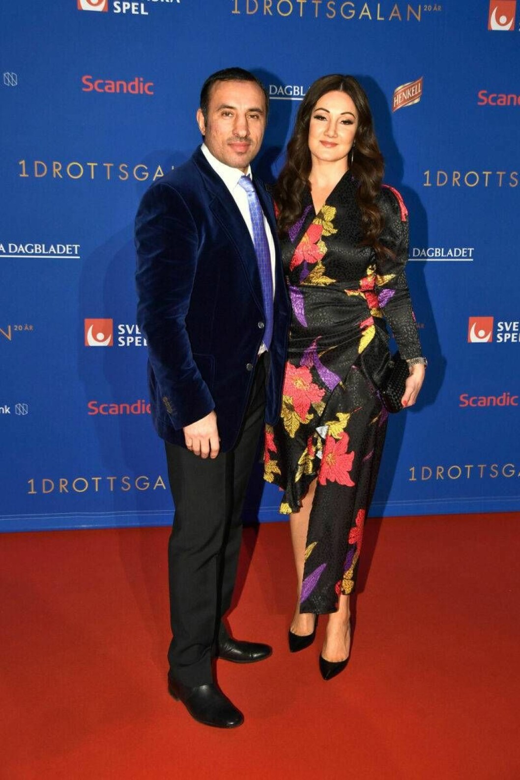Röda mattan, Ara Abrahamian med fru 