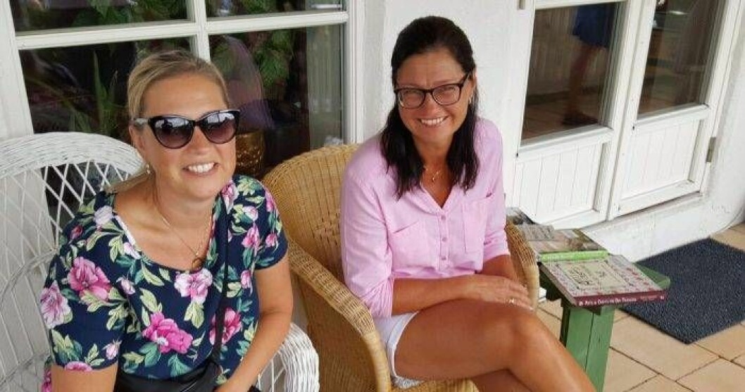 Ann-Charlotte Ibrahim och Marie-Louise Hallgren