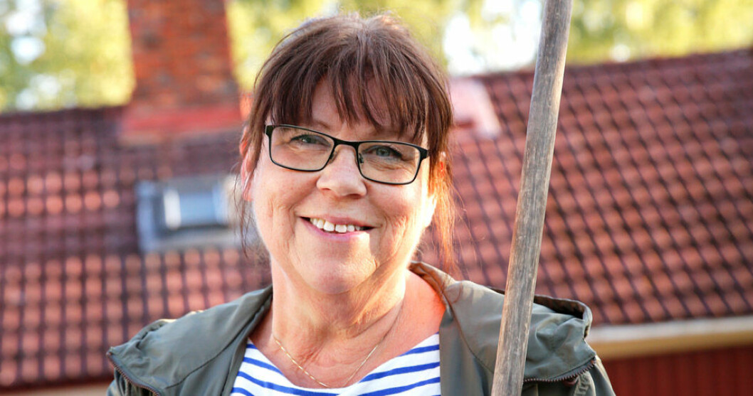 Efter nästan två års plåga fick jag tillbaka livskvaliten, säger Elisabeth Rosén. Foto: Lena Holmgren Elisabeth Roséns knäartros botades med inplantat.