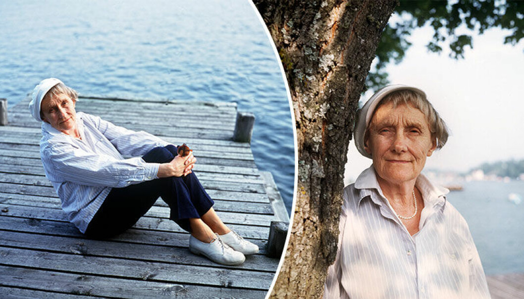 Hela Sveriges favoritförfattare Astrid Lindgren.