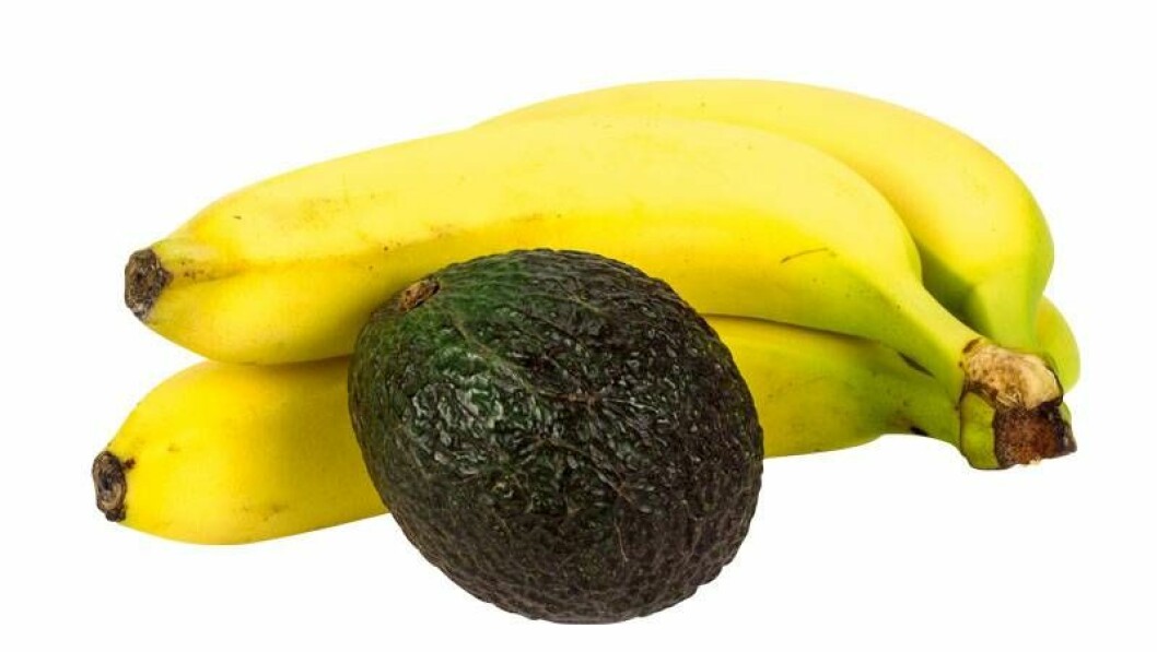 B-vitamin hittar du bland annat i bananer och avokado!