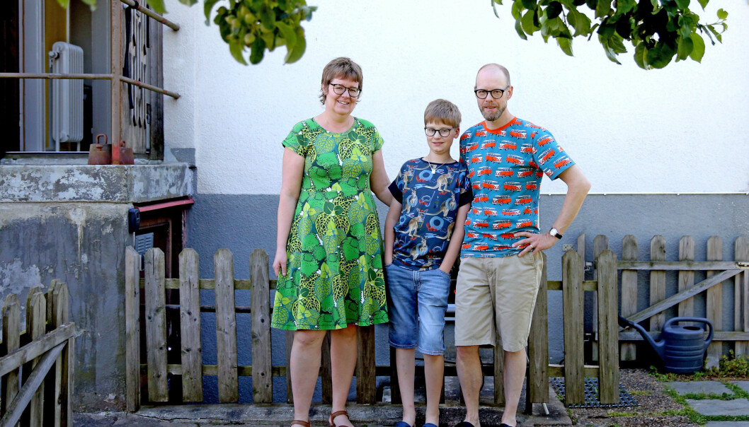 Både Sofies son Algot och maken Ola har fått diagnosen ADHD.