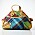 En färgglad handväska från Vivienne Westwood