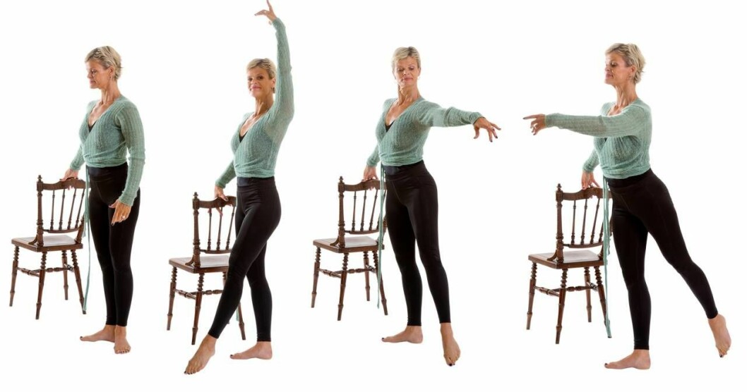 Grundposition i baletträning