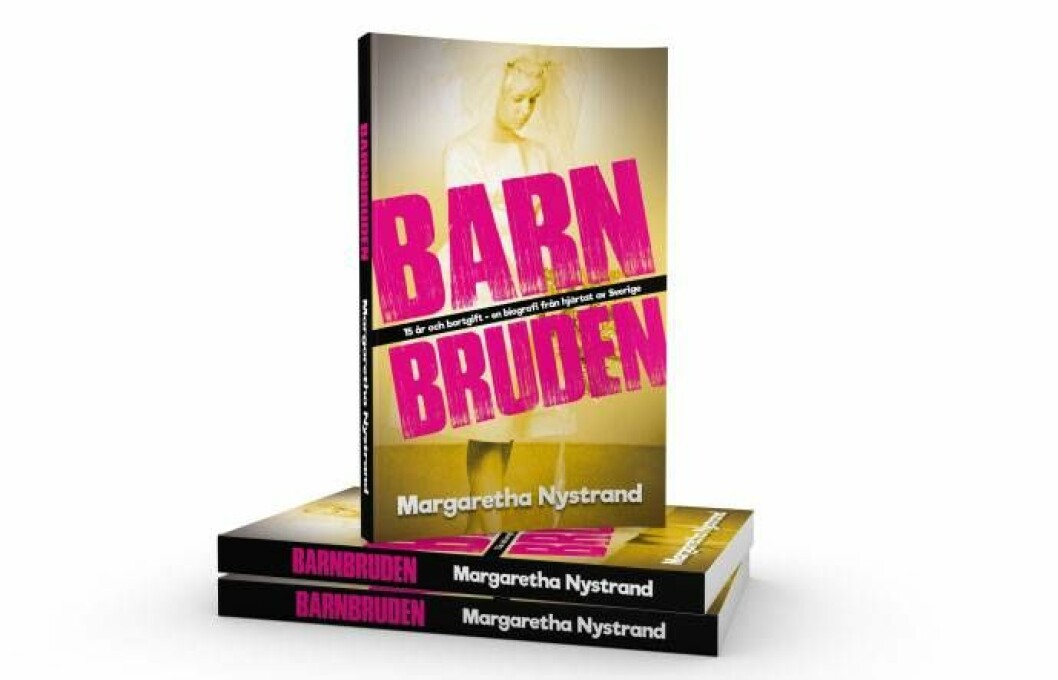 Margaretha Nystrands bok <em>Barnbruden : 15 år och bortgift – en biografi från hjärtat av Sverige</em> ger en smärtsam inblick i hur hennes liv har varit. <a href="https://track.adtraction.com/t/t?a=1064669490&as=1219652736&t=2&tk=1&url=https://www.bokus.com/bok/9789188579249/barnbruden-15-ar-och-bortgift-en-biografi-fran-hjartat-av-sverige/" target="_blank" rel="noopener">Läs mer och köp Margarethas bok här.</a>