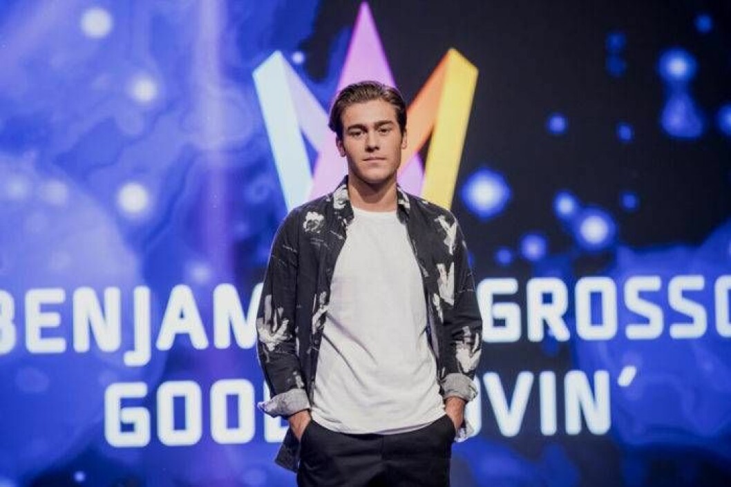 Benjamin Ingrosso har portat sina föräldrar från lördagens deltävling, skriver Expressen. Foto: Magnus Sandberg/Aftonbladet/IBL Bildbyrå Benjamin Ingrosso har portat sina föräldrar från lördagens deltävling.