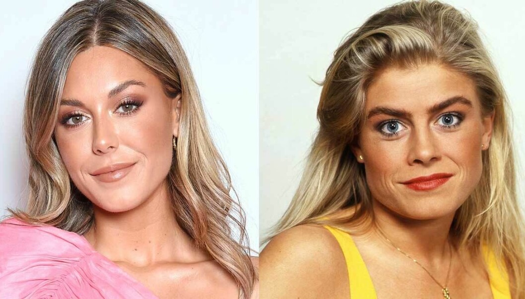 Bianca Ingrosso och Pernilla Wahlgren.