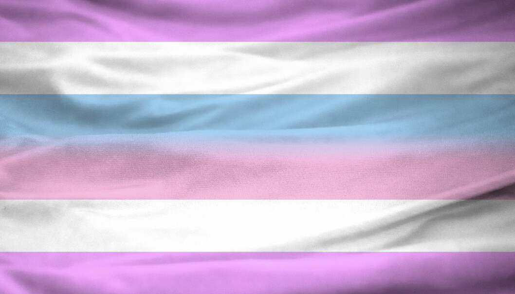 Bigender pride-flaggan