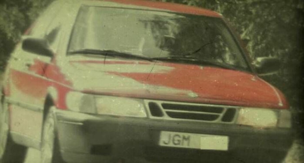 Bilden på den röda bilen var avgörande för utredningen.