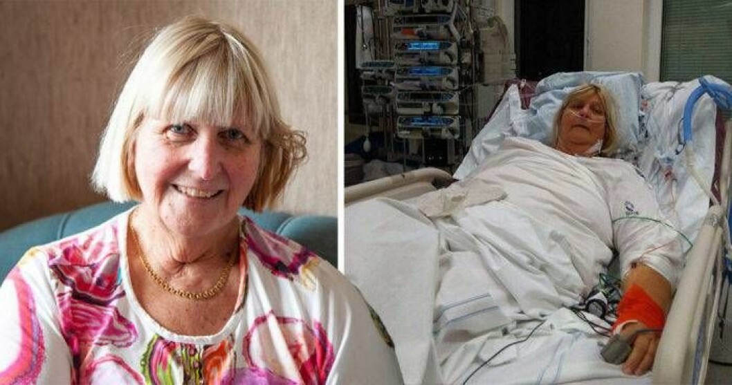Birgitta drabbades av sepsis.