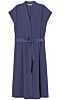 Blå kortärmad klänning från H&amp;M