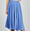 Blå plisserad kjol från Ralph Lauren.