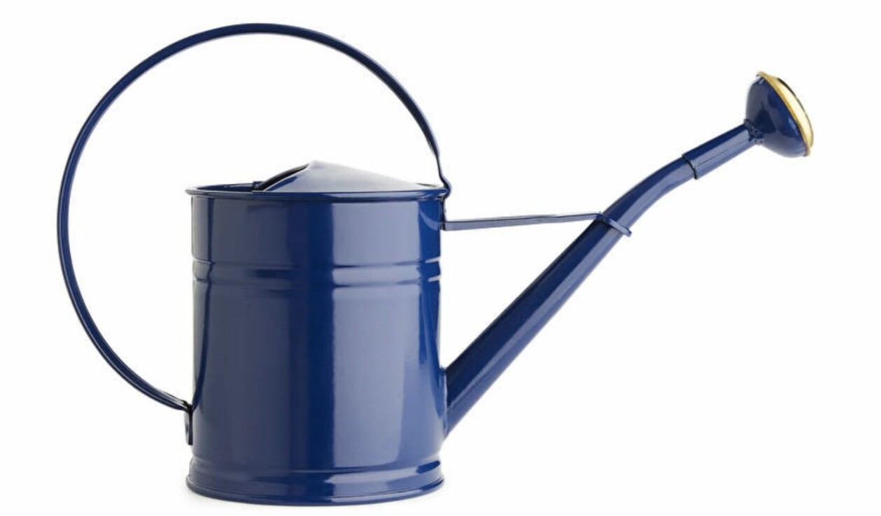 Blå vattenkanna med stril, från Garden Mind