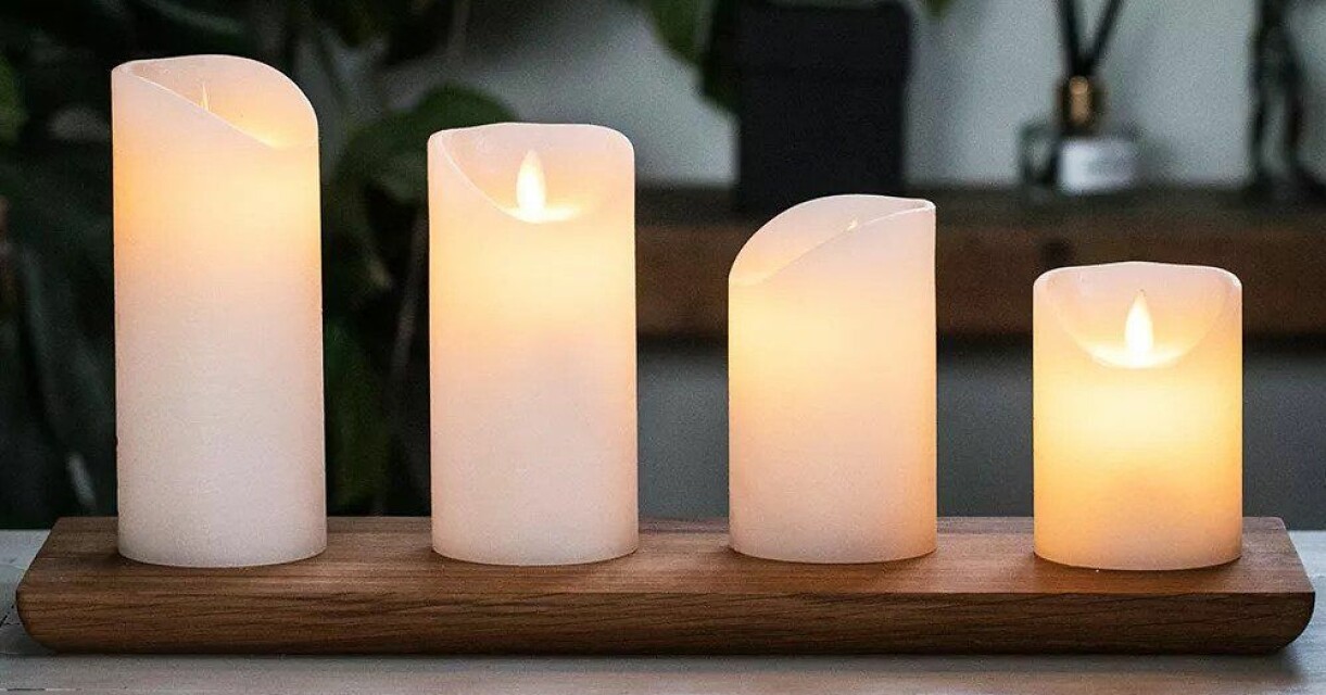 Blockljus med LED