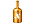 En flaska av Blossas årgångsglögg från år 2010, med smak av saffran.