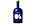 En flaska av Blossas årgångsglögg från år 2008, med smak av blåbär och kryddnejlika.