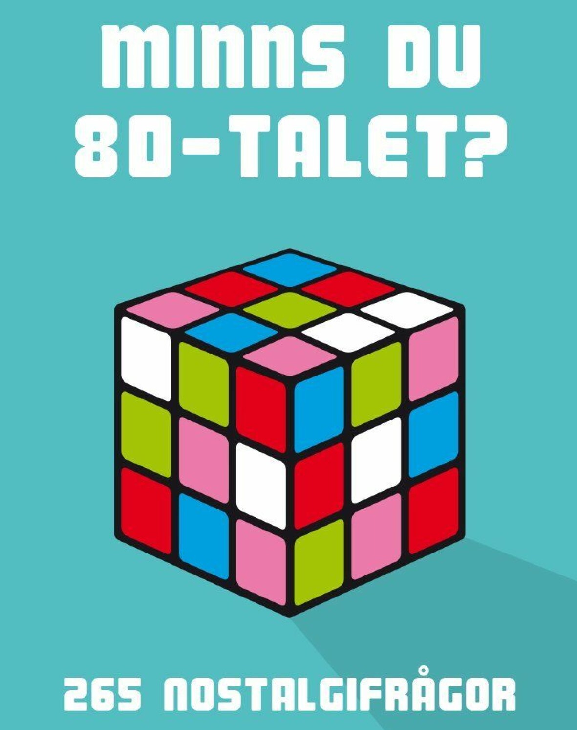 Bok om 80-talet med en kub på framsidan.