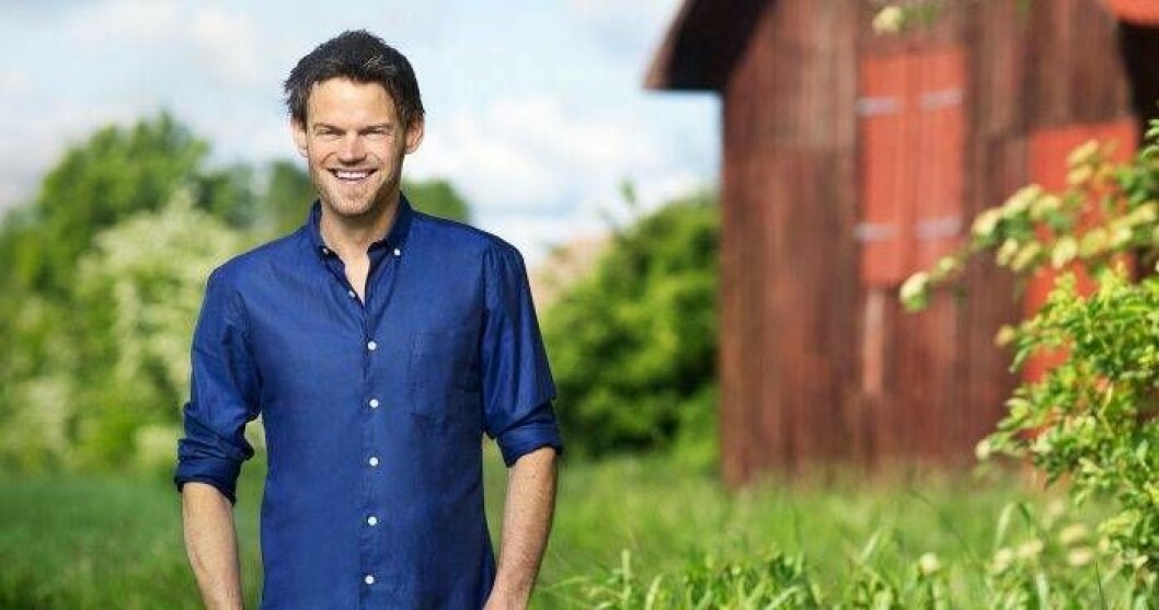 Alexander längtar efter kärleken i <em>Bonde söker fru</em> 2019. Foto: Daniel Ohlsson/TV4 Alexander i Bonde söker fru med säsongspremiär den 25 september 2019 i TV4.