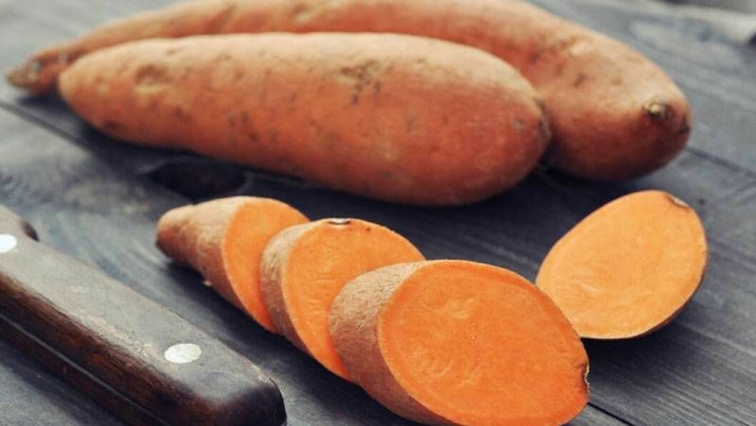 Sötpotatis är bra för håret.