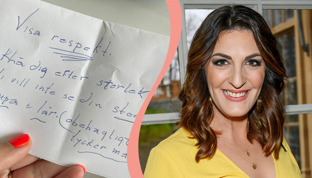 Soraya Lavasani fick ett brev från en tittare.