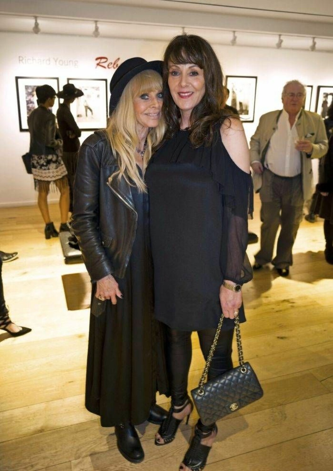 Britt och dottern Victoria Sellers. Foto: IBL Britt och dottern Victoria Sellers.